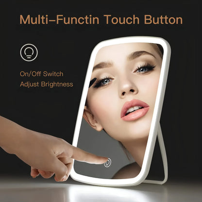 LED Touch - control Makeup Mirror - Allure SocietySmart Face Mirrors