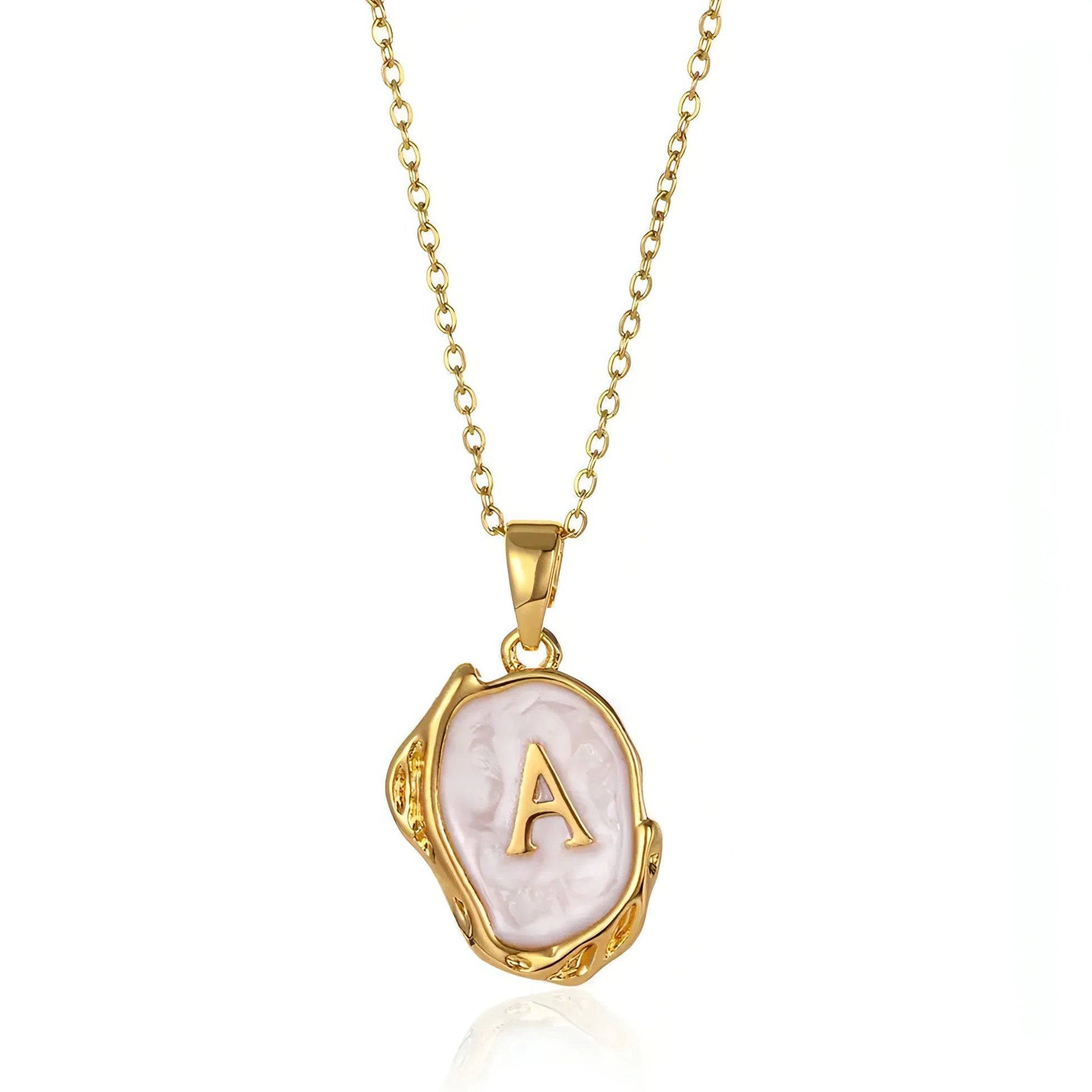 Letters Dimensional Necklace - Allure Society