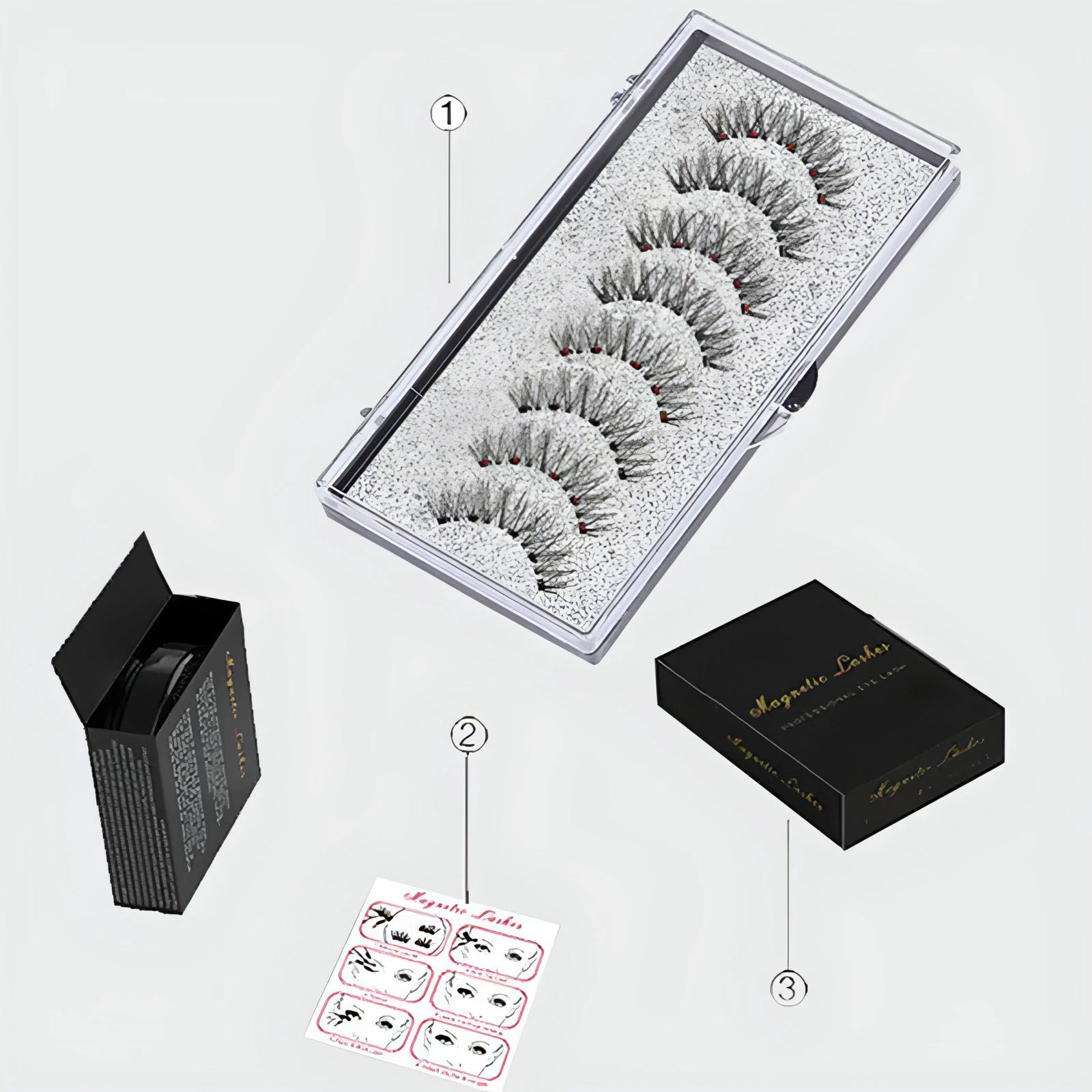 Magnetic Eyelashes Curler Set - Allure SocietyFalse Eyelashes