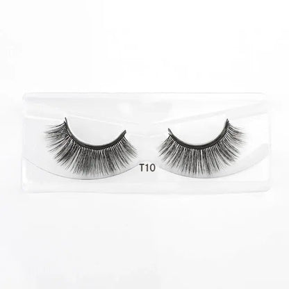 Magnetic Eyelashes Set with Waterproof Eyeliner and Tweezer - Allure SocietyFalse Eyelashes