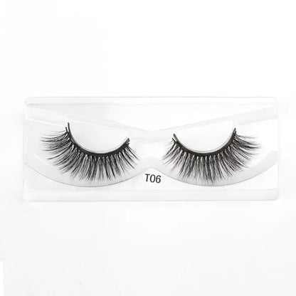 Magnetic Eyelashes Set with Waterproof Eyeliner and Tweezer - Allure SocietyFalse Eyelashes