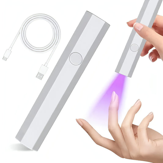 Mini UV LED Nail Lamp - Allure SocietyFalse Nail Kits and Dryers
