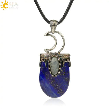 Natural Stone Antique Necklace - Allure Society