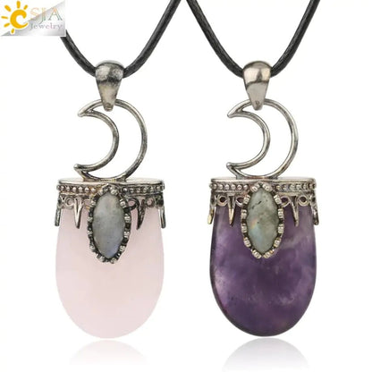 Natural Stone Antique Necklace - Allure Society