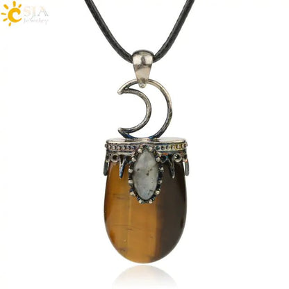 Natural Stone Antique Necklace - Allure Society