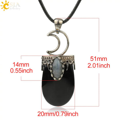 Natural Stone Antique Necklace - Allure Society