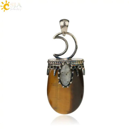 Natural Stone Antique Necklace - Allure Society