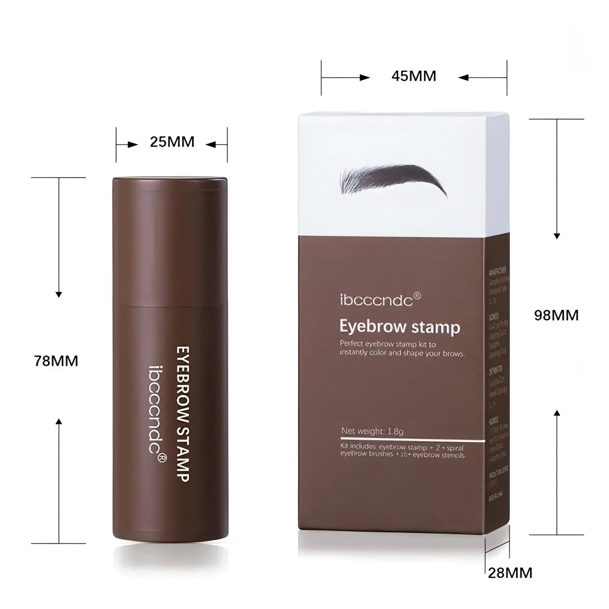 One Step Eyebrow Makeup Kit - Allure SocietyEyebrows