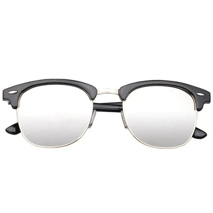 Polarized Semi - Rimless Unisex Sunglasses - Allure SocietyPolarised Sunglasses