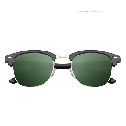 Polarized Semi - Rimless Unisex Sunglasses - Allure SocietyPolarised Sunglasses