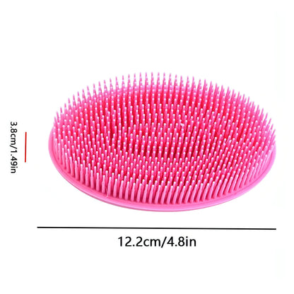 Soft Silicone Exfoliating Body Brush for Bath, Shower, and Facial Massage - Allure SocietySkincare Accessories