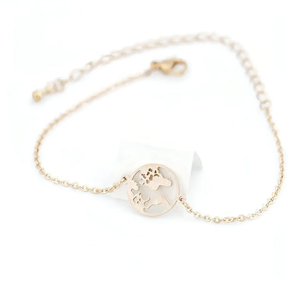 Stainless Steel World Map Bracelets For Women - Allure SocietyBracelets