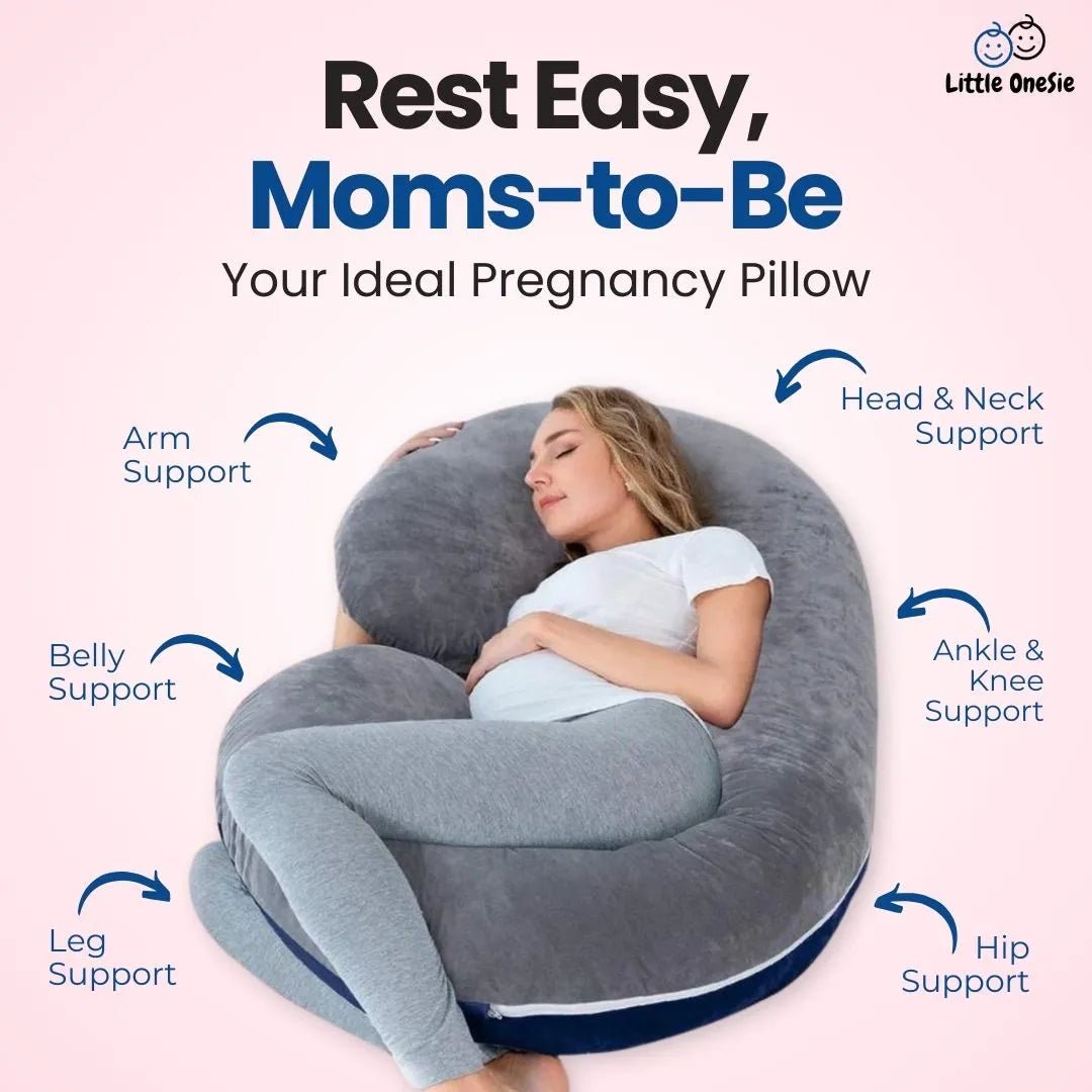 Ultimate Comfort C - Shaped Pregnancy Body Pillow - Allure SocietyPosture Support
