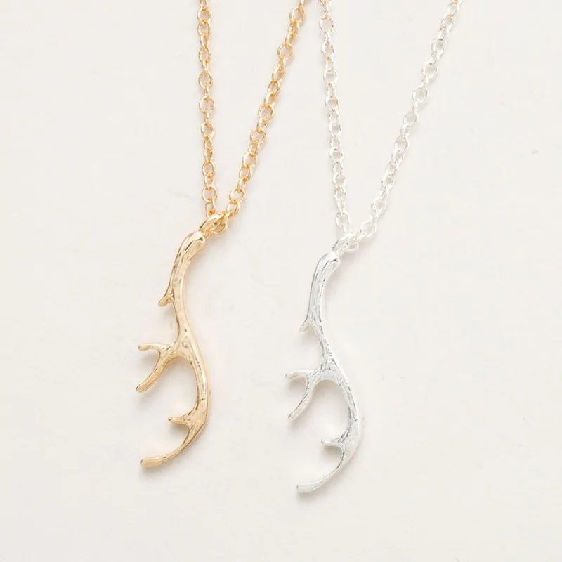 Vintage Deer Antler Necklace - Allure SocietyNecklaces