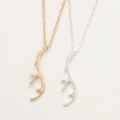 Vintage Deer Antler Necklace - Allure SocietyNecklaces