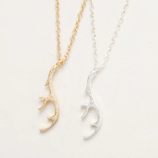 Vintage Deer Antler Necklace - Allure SocietyNecklaces