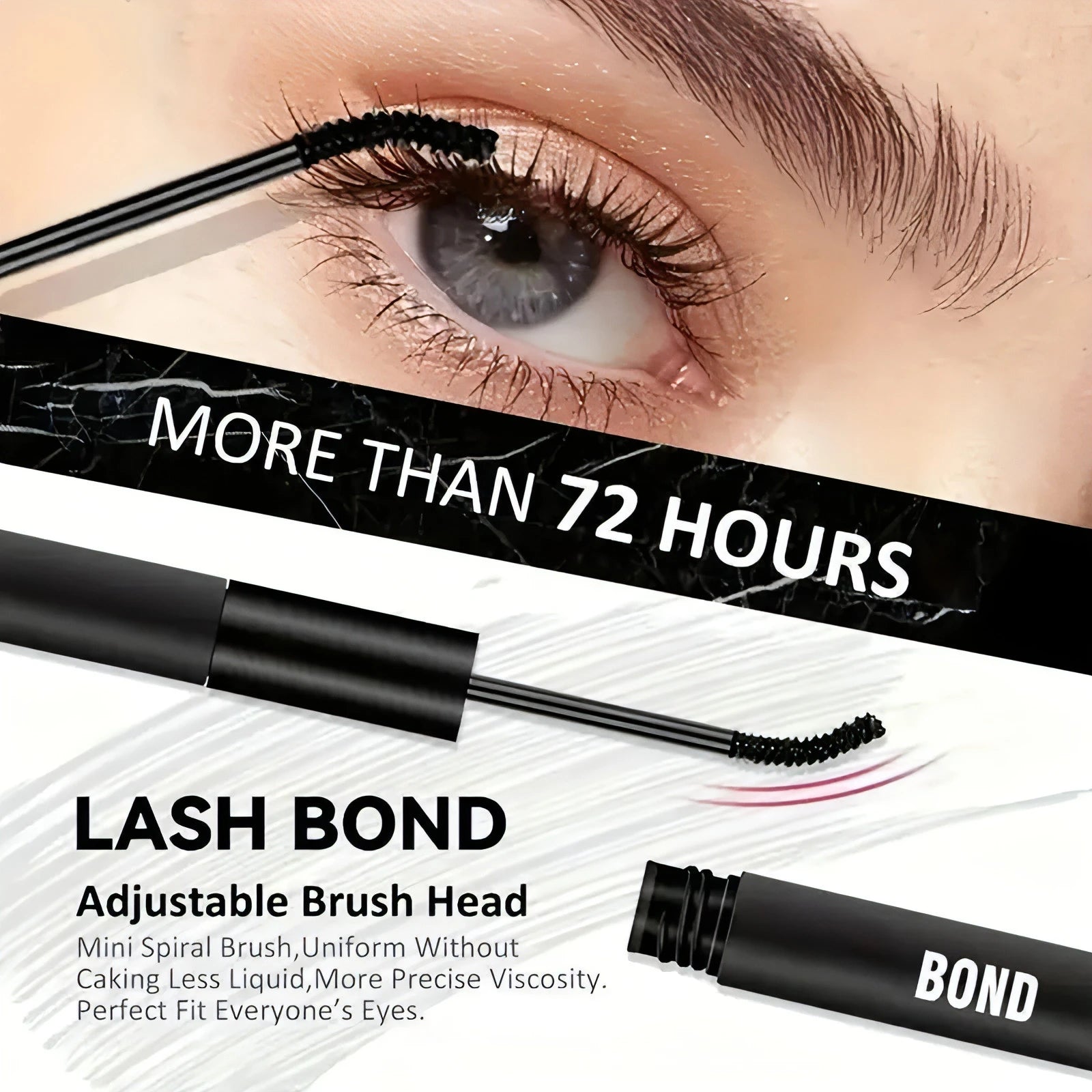 Waterproof Eyelash Glue - Allure SocietyFalse Eyelashes