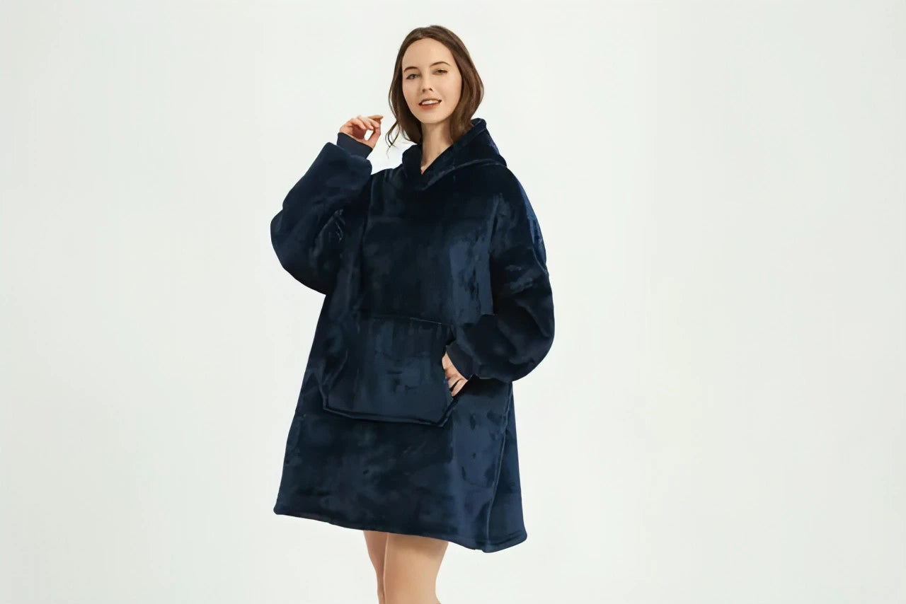 Winter Blanket Hoodie Soft Warm Sweatshirt - Allure SocietyLoungewear One Piece's
