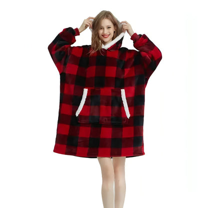 Winter Blanket Hoodie Soft Warm Sweatshirt - Allure SocietyLoungewear One Piece's