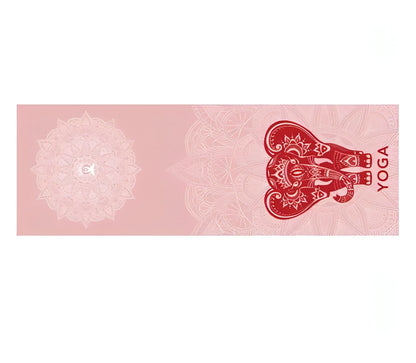 Yoga Mat Towel 185*63cm Printed Yoga Towel Non Slip Fitness Workout Mat Cover for Pilates Gym Yoga Blankets - Allure SocietyYoga Towel and Blankets
