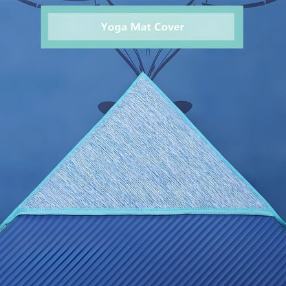 Yoga Mat Towel 185*63cm Printed Yoga Towel Non Slip Fitness Workout Mat Cover for Pilates Gym Yoga Blankets - Allure SocietyYoga Towel and Blankets