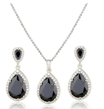Zircon Jewelry Set - Allure SocietyNecklaces