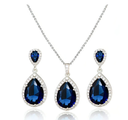 Zircon Jewelry Set - Allure SocietyNecklaces